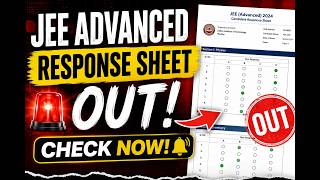 JEE Advanced 2026 Official Answer Key✅ | JEE Advanced 2026 Result Date | JEE Advanced Response Sheet