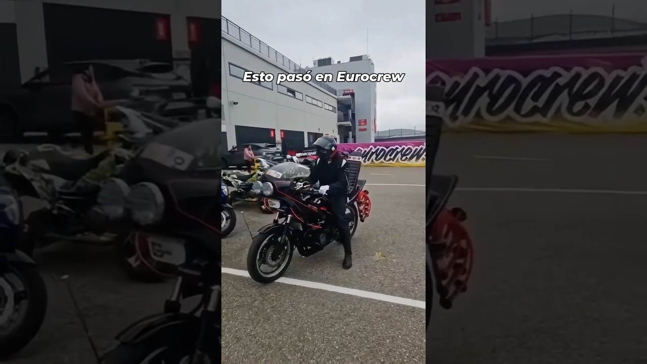 Bosozoku en Eurocrew Navarra 2026 #motos #bosozoku #jdm #trackday