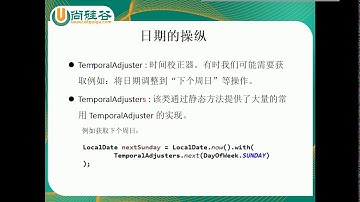 19  尚硅谷 Java8新特性 新时间和日期 API 时间校正器 - Java8 新特性 - 尚硅谷 - 李贺飞