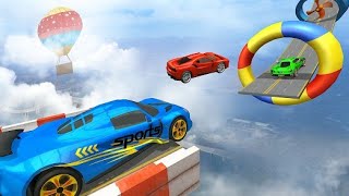 Car Jumping Mega Ramp Stunts Racing - Impossible Gt Car  - Android Gameplay screenshot 3