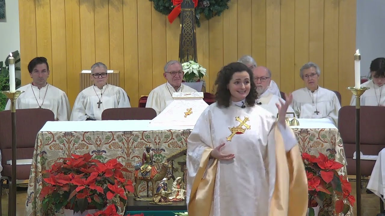 Reverend Elizabeth Riley's Sermon Christmas Eve 2025, St. Dunstan's Episcopal Church Shoreline WA