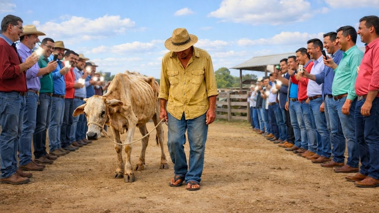 They Laughed When He Took the SKINNIEST Cow at the Auction… But She Hid Something Unbelievable