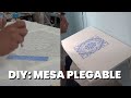 Instalar una MESA PLEGABLE para AHORRAR ESPACIO