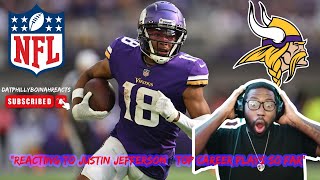 Justin Jefferson | Top Career Plays so far | REACTION