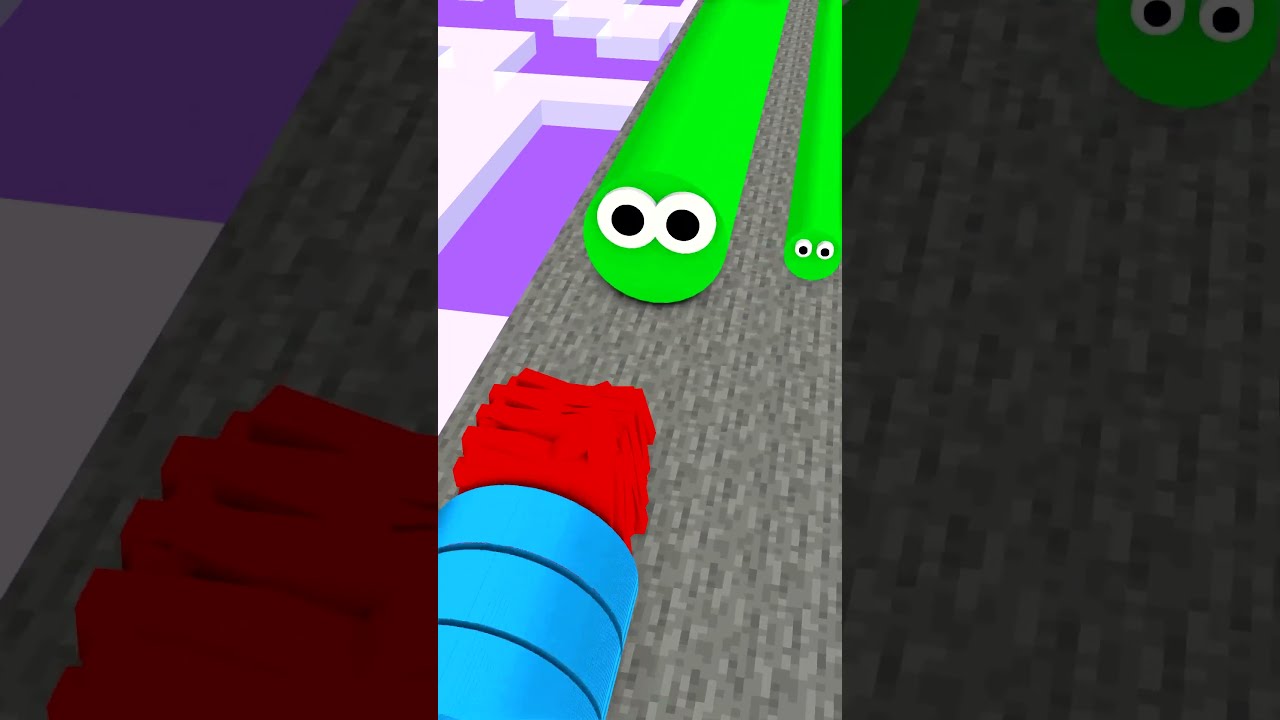 INSIDE OUT In Funny Slither RUN Challenge 3 Most Game EVER Shorts