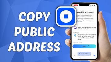 How to Copy Public Address on Coinbase Wallet