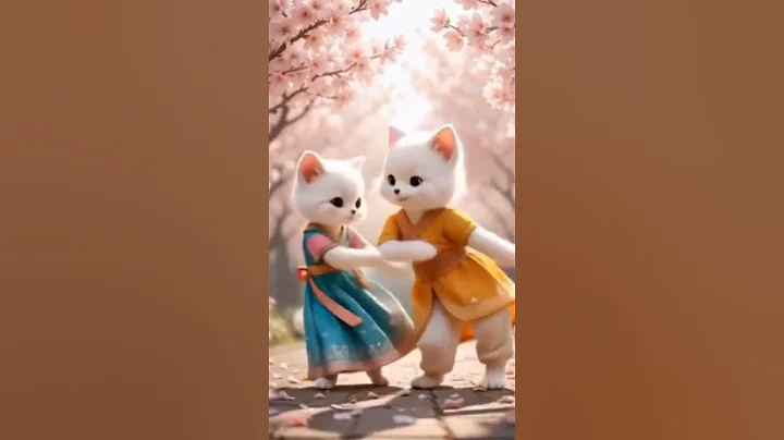 Watch the video about Cute Cat Funny Dance Video 🐾 #shortvideo #shortsfeed #catlovers #funnycat #shorts #funny #vairal #ai