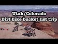 Utah/Colorado - Bucket list dirt bike trip 2019 in 4K