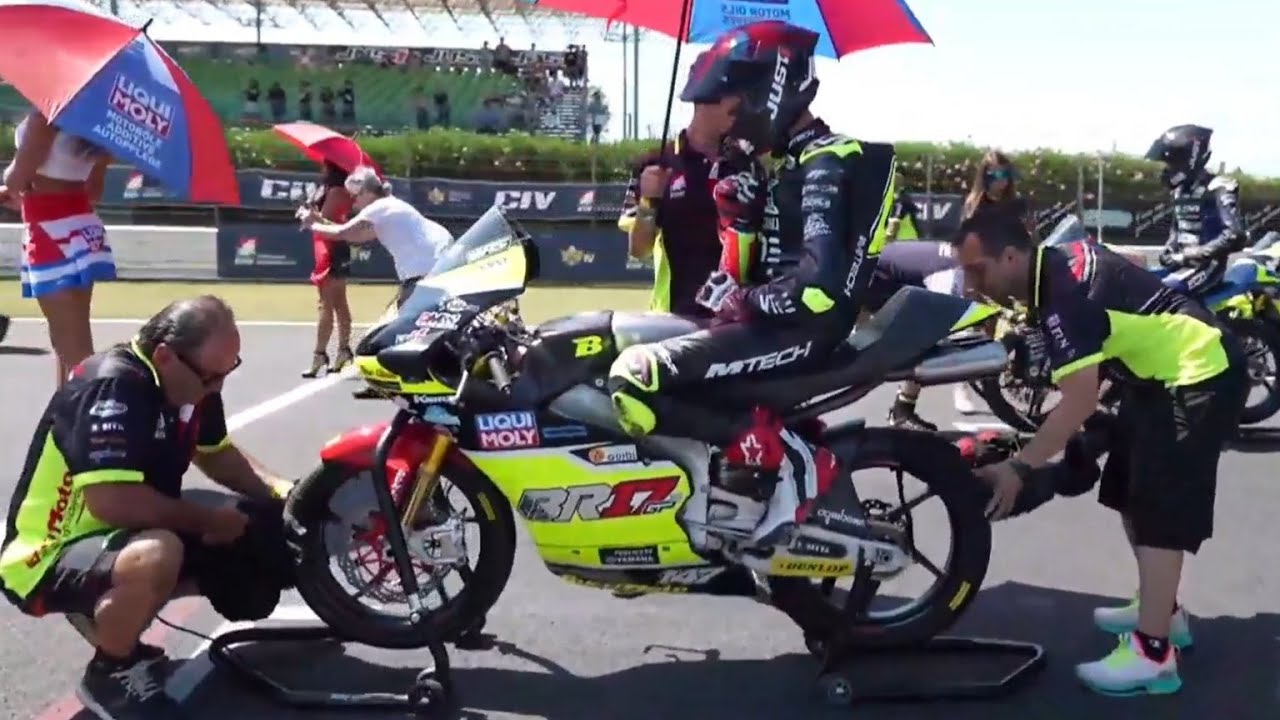 Moments before Race Start | PreMoto3 CIV Misano 2023