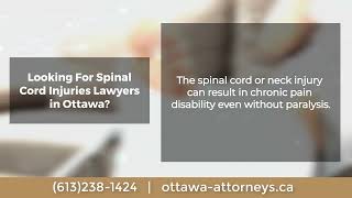 Spinal Cord Injuries Ottawa