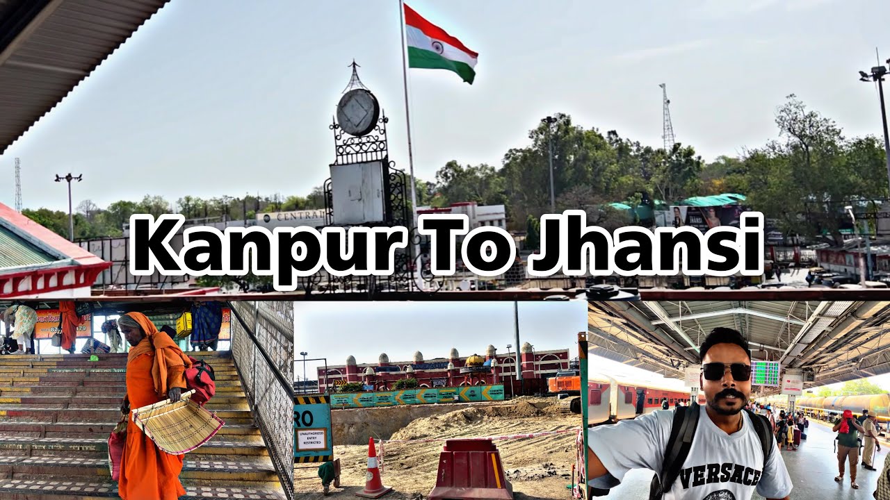 Kanpur To Jhansi By Train 🚊 TravelVlog JITENDRA JACKSON VLOG 236