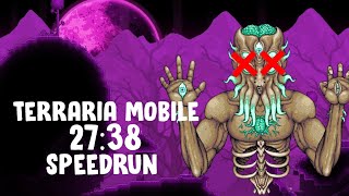 [WR] Mobile: Moon Lord in 27:38 Journey Mode Speedrun Random Seed