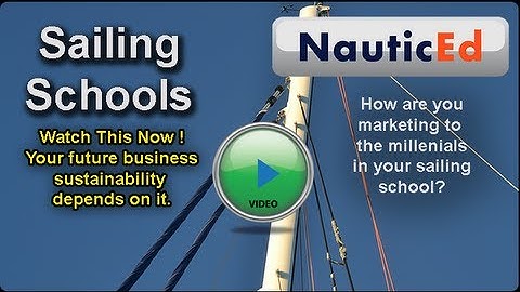 Sailing Schools: How to Market to Millennials