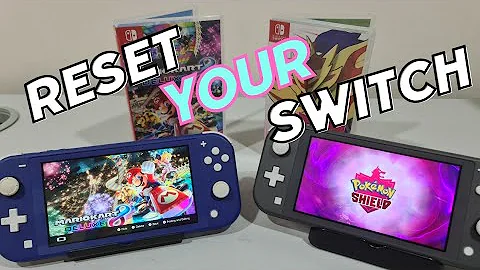 No internet or update required! Factory Reset and wipe your Nintendo Switch