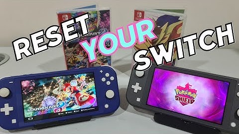No internet or update required! Factory Reset and wipe your Nintendo Switch