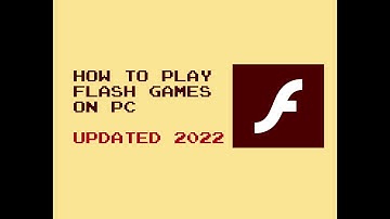 How to STILL play Adobe Flash games on your computer (UPDATED 2022)
