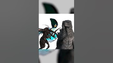 Mothra Dominates Godzilla #godzillaxkong