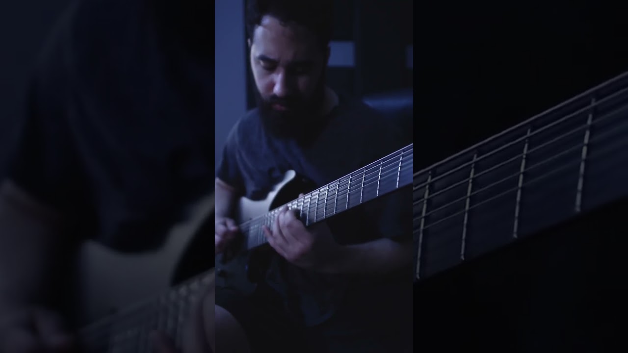 That opening lick is so fun to play #metal #guitar #guitarsolo #djent #8string