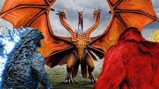 New Hollywood Movie (2023) | Godzilla vs Ghidorah | JURASSIC WORLD 4 Fan Made Movie | Teddy Chase