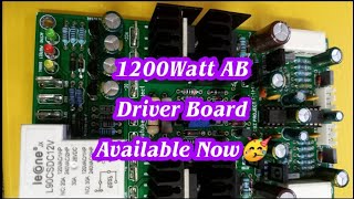 || 1200 watt Ab Class Amplifier Driver Board ||