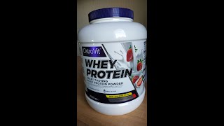 Распаковка OstroVit Whey Protein , проба