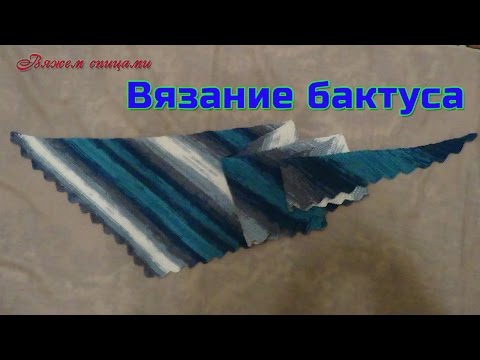 Оригинальные бактусы спицами для мужчин