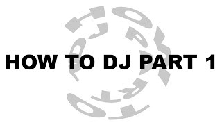 ヤン富田　DUB MASTER X　K.U.D.O.　藤原ヒロシ　高田宗則　川勝正幸  HOW TO DJ PART 1