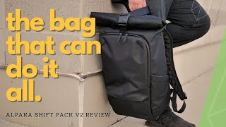 Carry More, Stress Less. - Alpaka Shift Pack V2 Backpack Review #alpaka #alpakagear