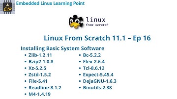 Installing Basic System Software - Part 2 : Linux From Scratch 11.1 – Ep 16