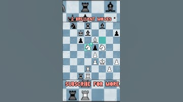 Chess Brilliant 🔥🔥 || #shortsfeed #shorts #chess
