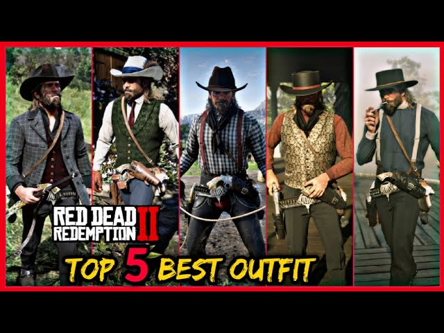 Red dead redemption 2 - TOP 5 BEST OUTFIT for ARTHUR MORGAN