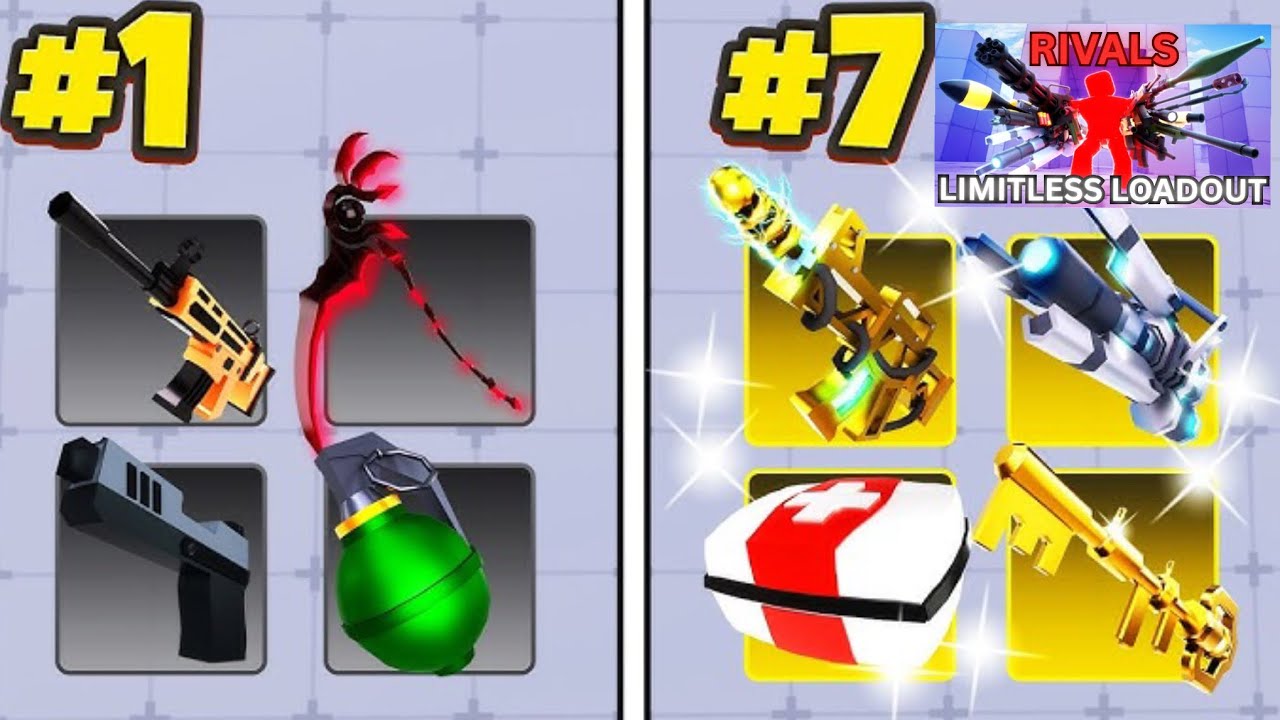 THE BEST WEAPON TO USE IN THE NEW LIMITLESS GAMEMODE IN ROBLOX RIVALS