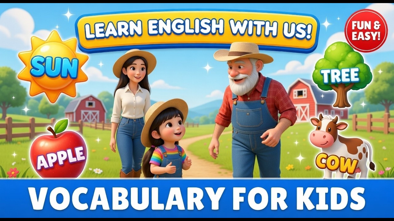 Từ vựng Tiếng Anh cho bé mỗi ngày#hoctienganh#convat.