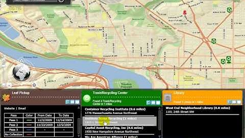 Government Service Locator Silverlight