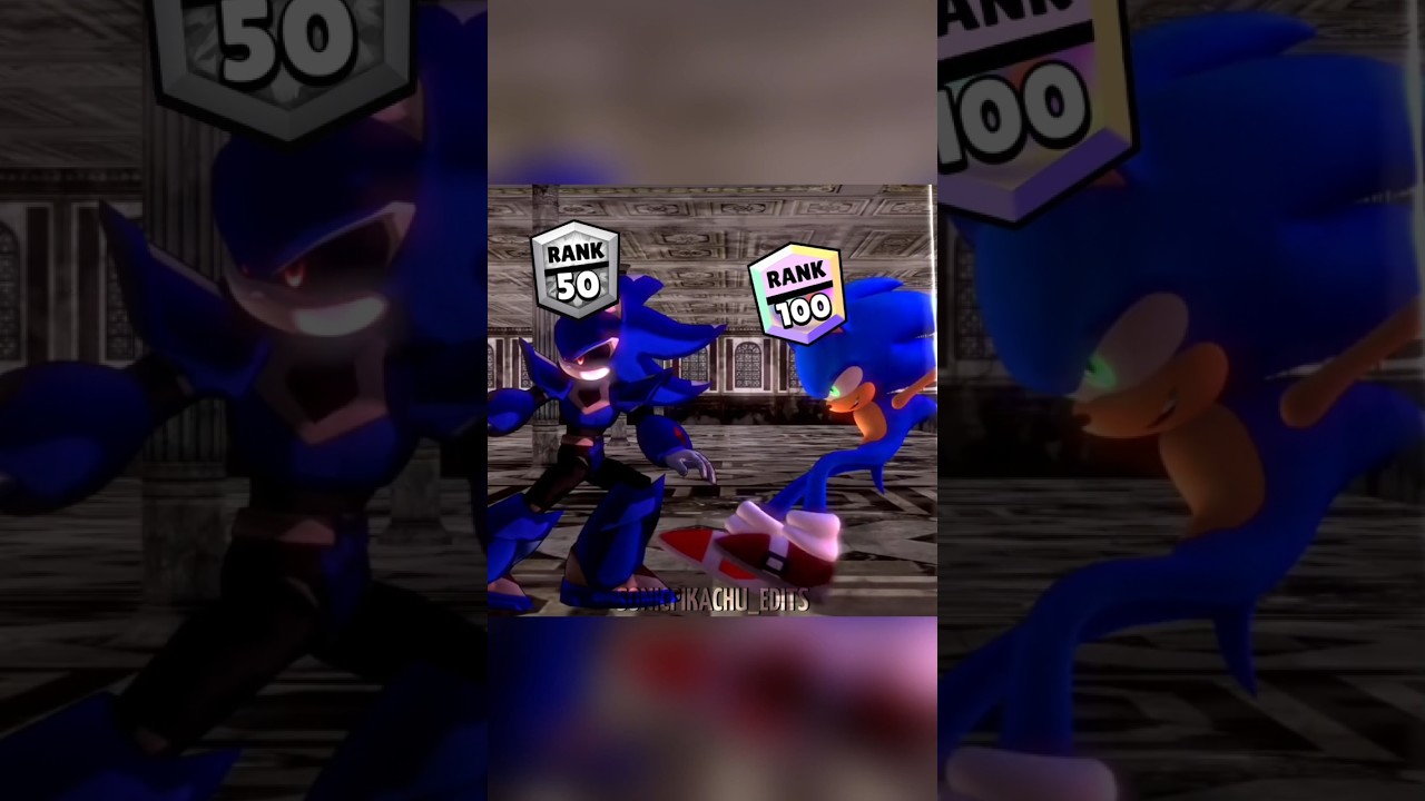 Brawl Stars Sonic Rank UP #shorts #brawlstars