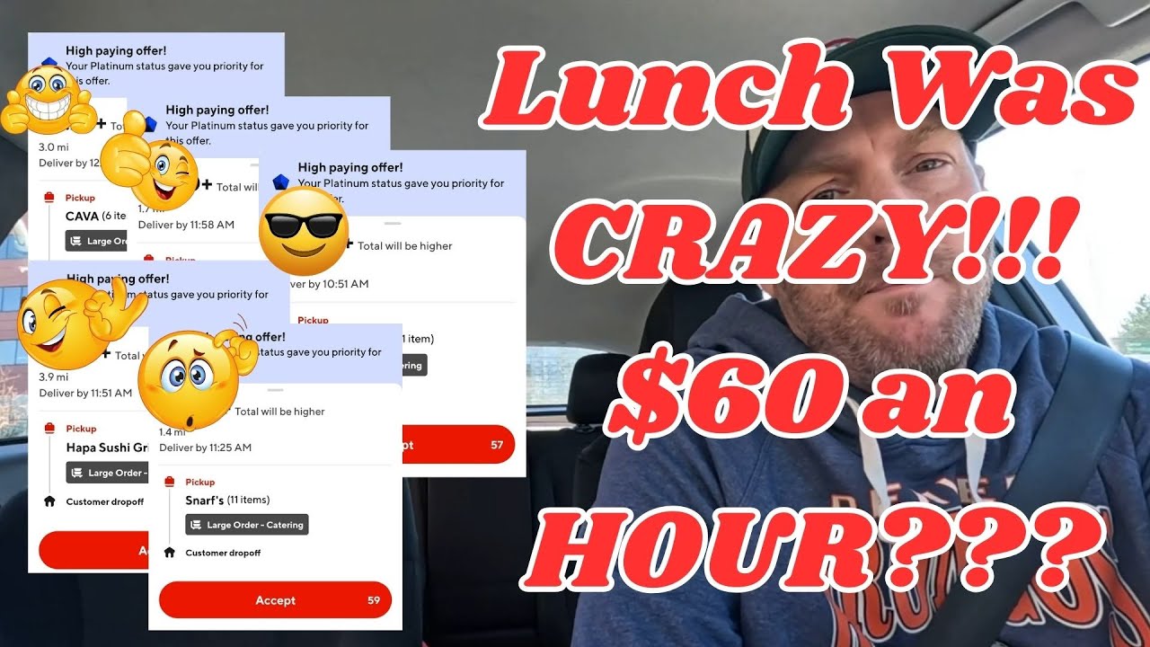 can-you-make-60-an-hour-with-doordash-youtube