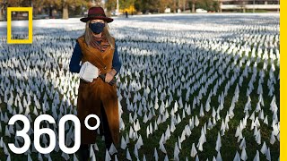 Visualizing the COVID-19 Tragedy - 360 | National Geographic