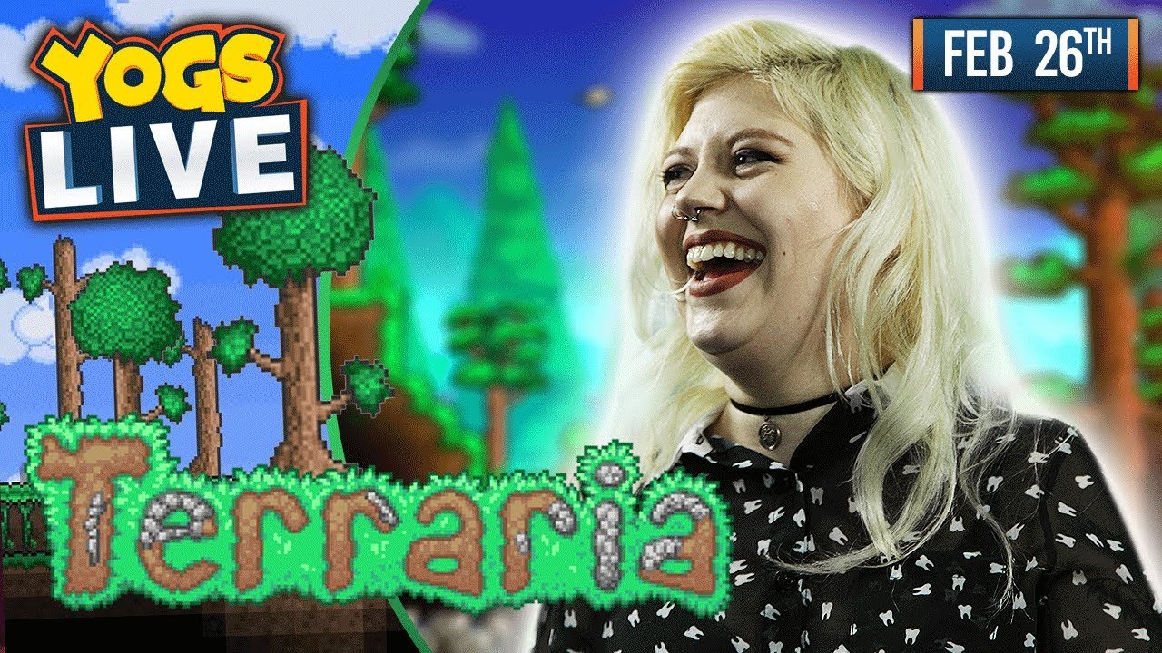 TERRARIA TUESDAYS! - Terraria w/ Mousie & Pedguin - 26/02/19 gaming logo