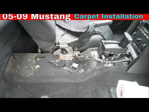 How To Replace Your Carpet In Your 2005-2009 Ford Mustang