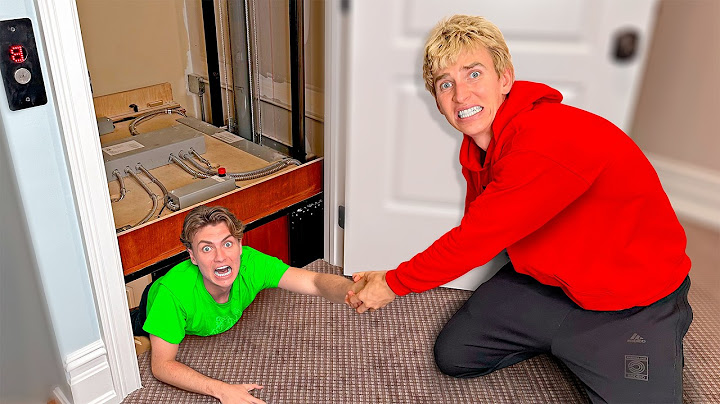 My BROTHER Got STUCK In An ELEVATOR!