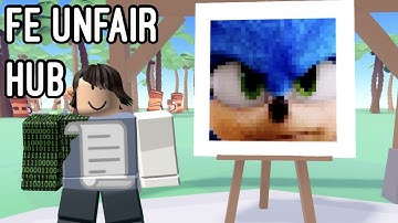 Roblox Script Showcase - FE Starving Artists Hub OP! | Auto Draw, Steal Art!