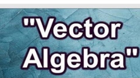 JELET ENGINEERING MATHEMATICS YEAR SOLVED ON VECTOR PART 1