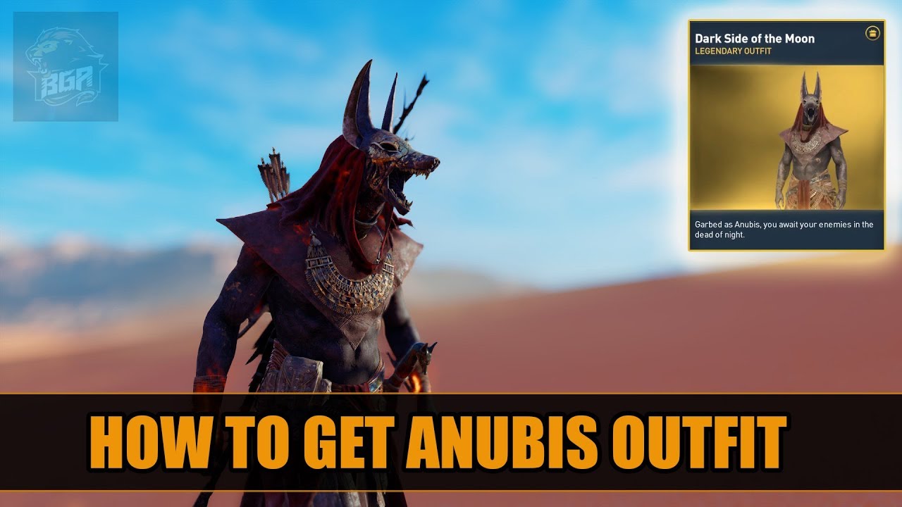 Assassin's Creed Origins - How To Get Anubis Outfit | Ac Origins Anubis  Outfit - YouTube