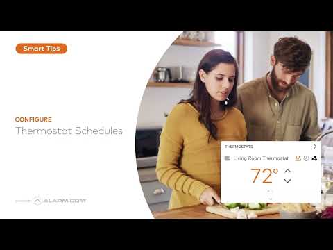 How to Configure Thermostat Schedules (App)