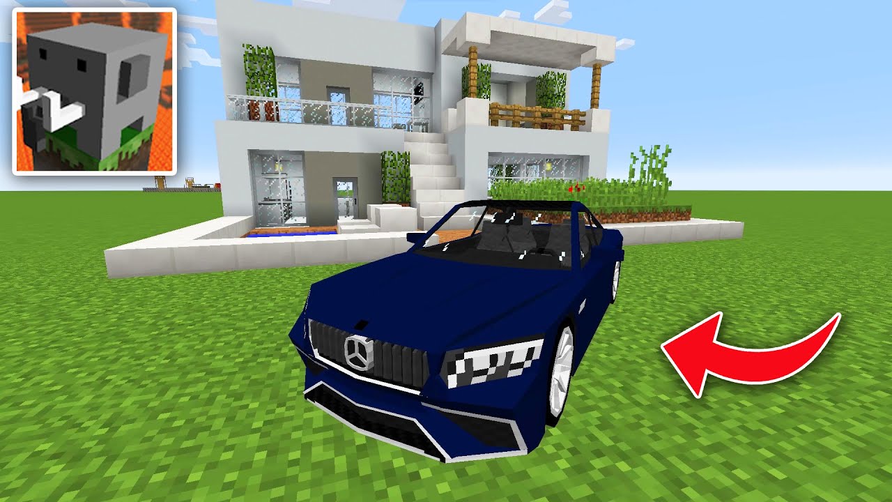 How to GET Working CAR in CRAFTSMAN : Building Craft - YouTube