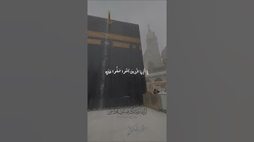 حالات واتس قران كريم | ان الله وملائكته يصلون على النبي