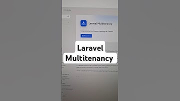 Laravel Multitenancy #برمجة #php #laravel #programminglanguage #databaseconcepts
