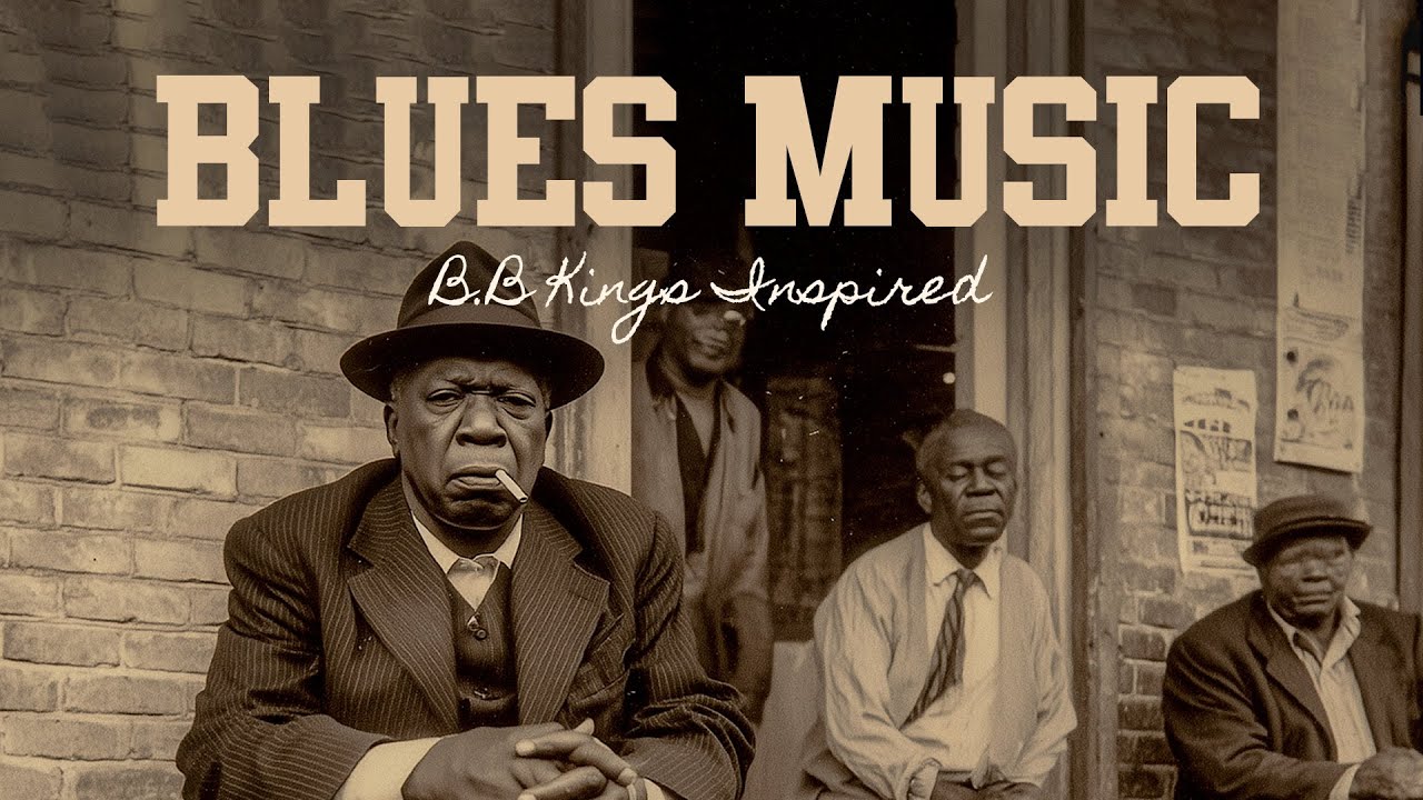 "👑 Возрождение блюза, вдохновлённого музыкой Би Би Кинга🎶🎸Вневременный блюз старой школы для соула