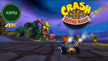 XEMU 0.6.1 | Crash Nitro Kart 4K 60FPS UHD | Xbox Emulator PC Gameplay