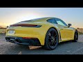 1st Drive Porsche 992 GTS 0-60 2.9 Seconds | Carrera 4 | 4K